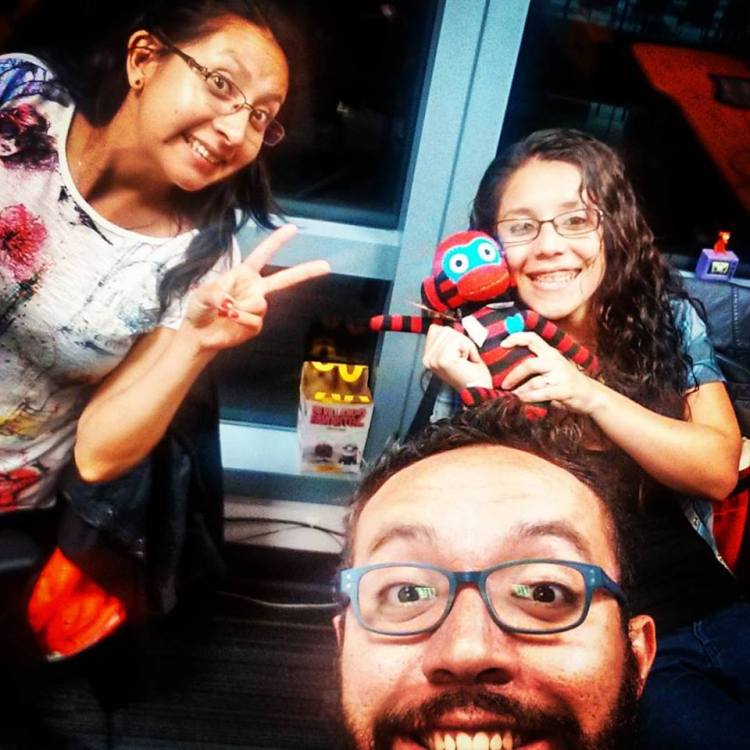 Liz, mi troll personal, con Fa.