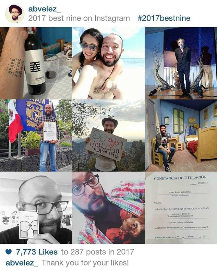 Mi 2017 en Instagram